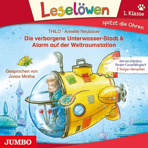 Cover von Die verborgene Unterwasser-Stadt & Alarm auf der Weltraumstation