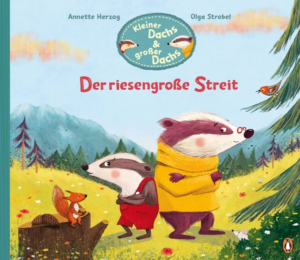Cover von Kleiner Dachs & großer Dachs – Der riesengroße Streit