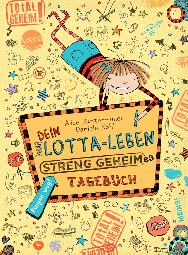 Cover von Dein Lotta-Leben. Streng geheimes Tagebuch