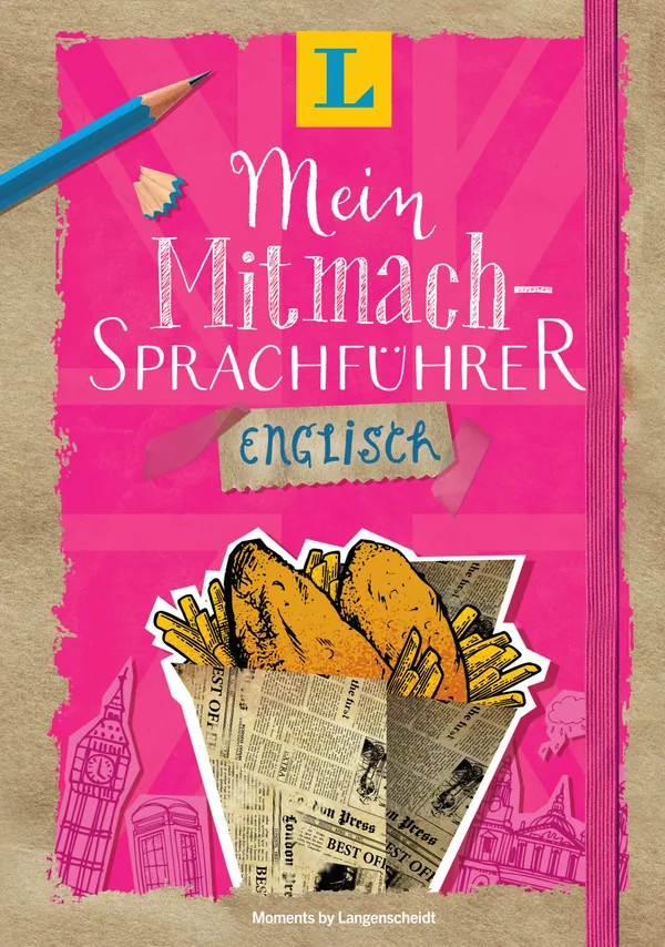 Cover von Langenscheidt Mein Mitmach-Sprachführer Englisch – Sprache kreativ erleben