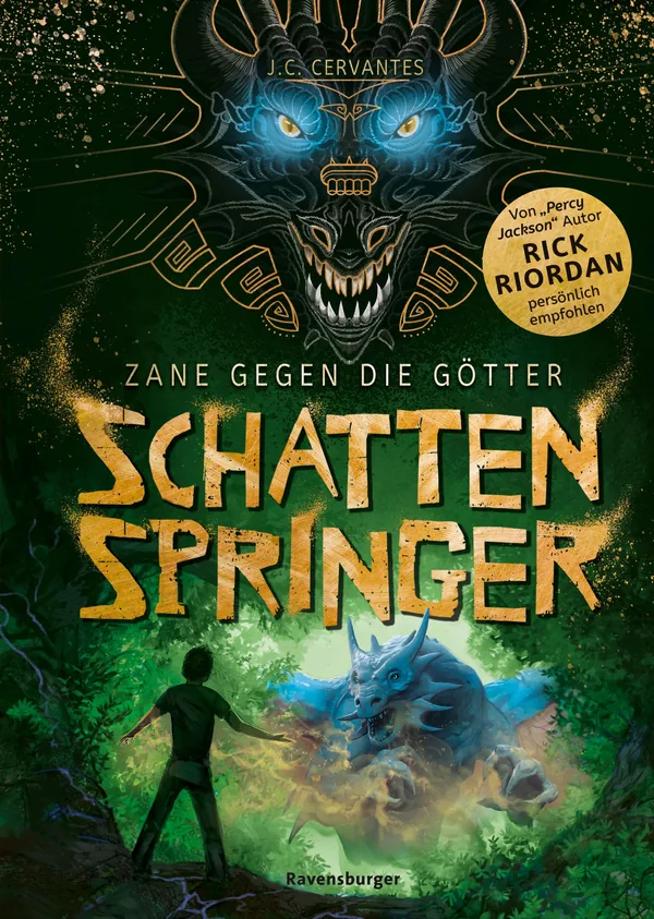 Cover von Zane gegen die Götter, Band 3: Schattenspringer (Rick Riordan Presents: abenteuerliche Götter-Fantasy ab 12 Jahre)