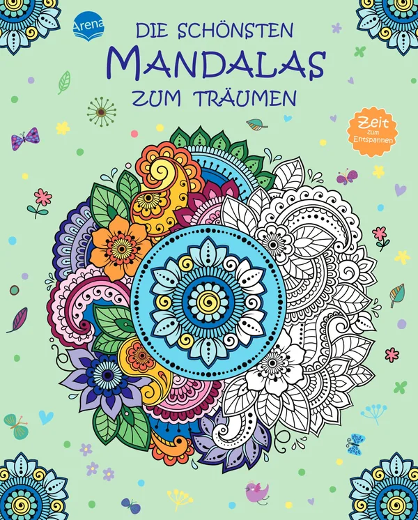 Cover von Zeit zum Entspannen. Die schönsten Mandalas zum Träumen
