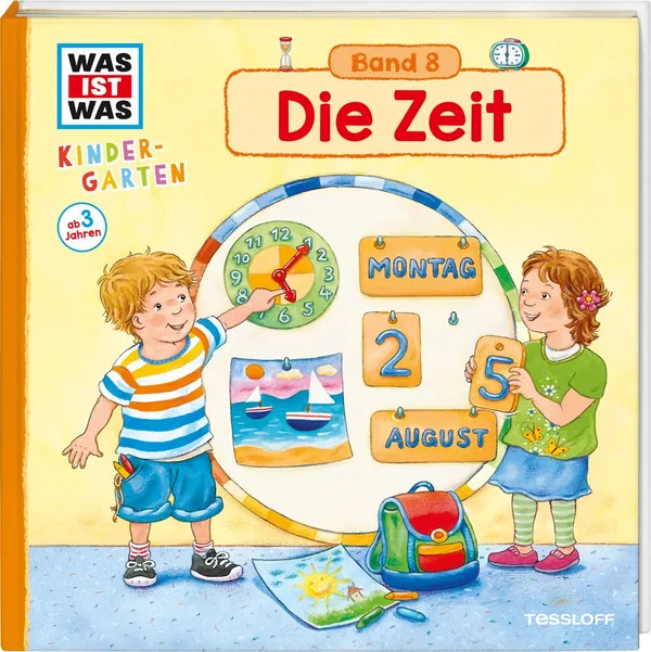 Cover von WAS IST WAS Kindergarten Band 8. Die Zeit
