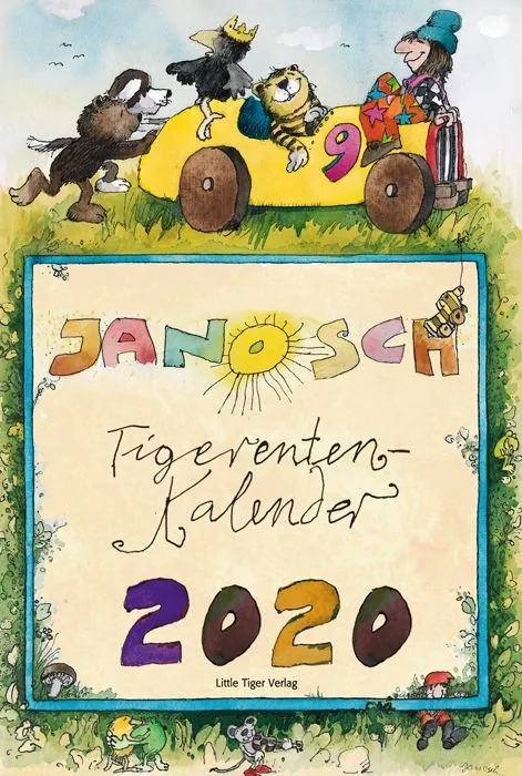 Cover von Janosch Tigerentenkalender 2020