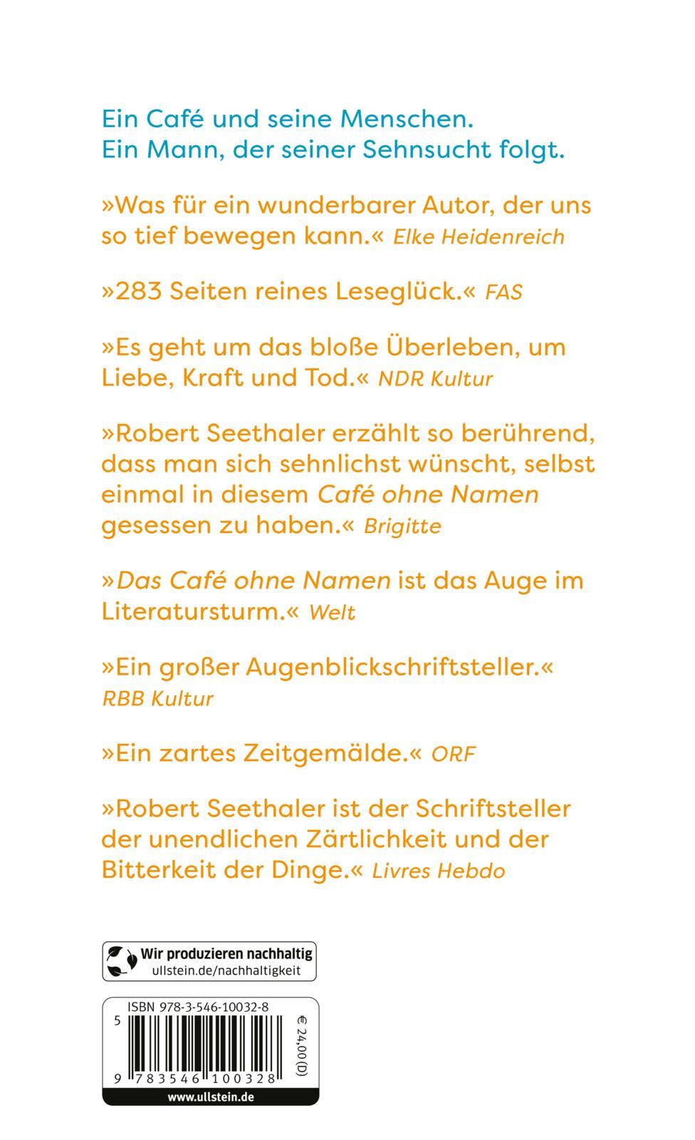 Rückseitenabbildung 1 von Das Café ohne Namen
