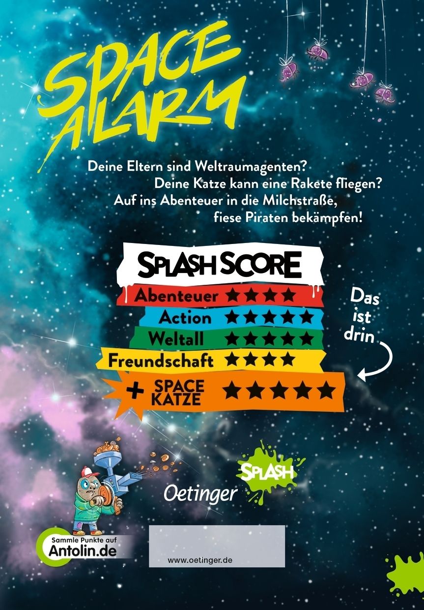 Rückseitenabbildung 1 von Space Alarm 1. Mit Hyperschall durchs All