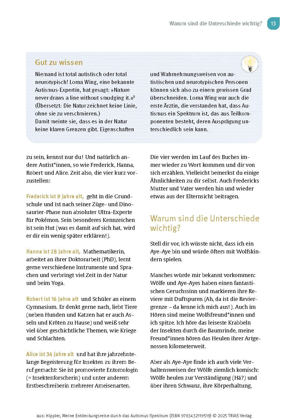 Abbildung 9 von Meine Entdeckungsreise durch das Autismus-Spektrum