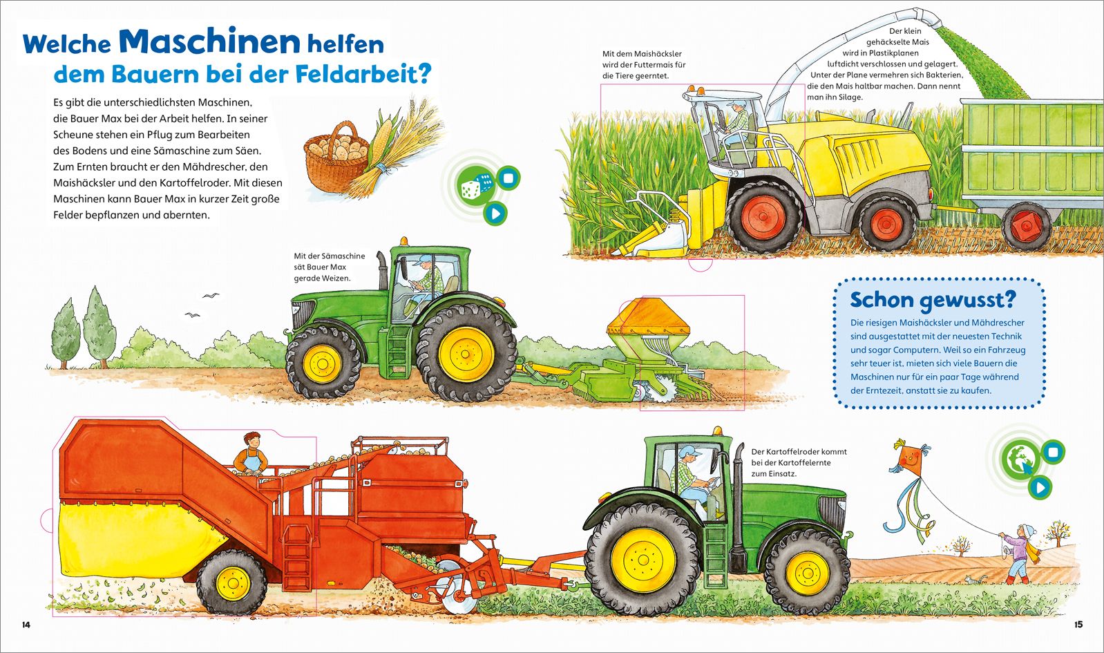 Abbildung 3 von BOOKii® WAS IST WAS Junior Komm mit auf den Bauernhof!