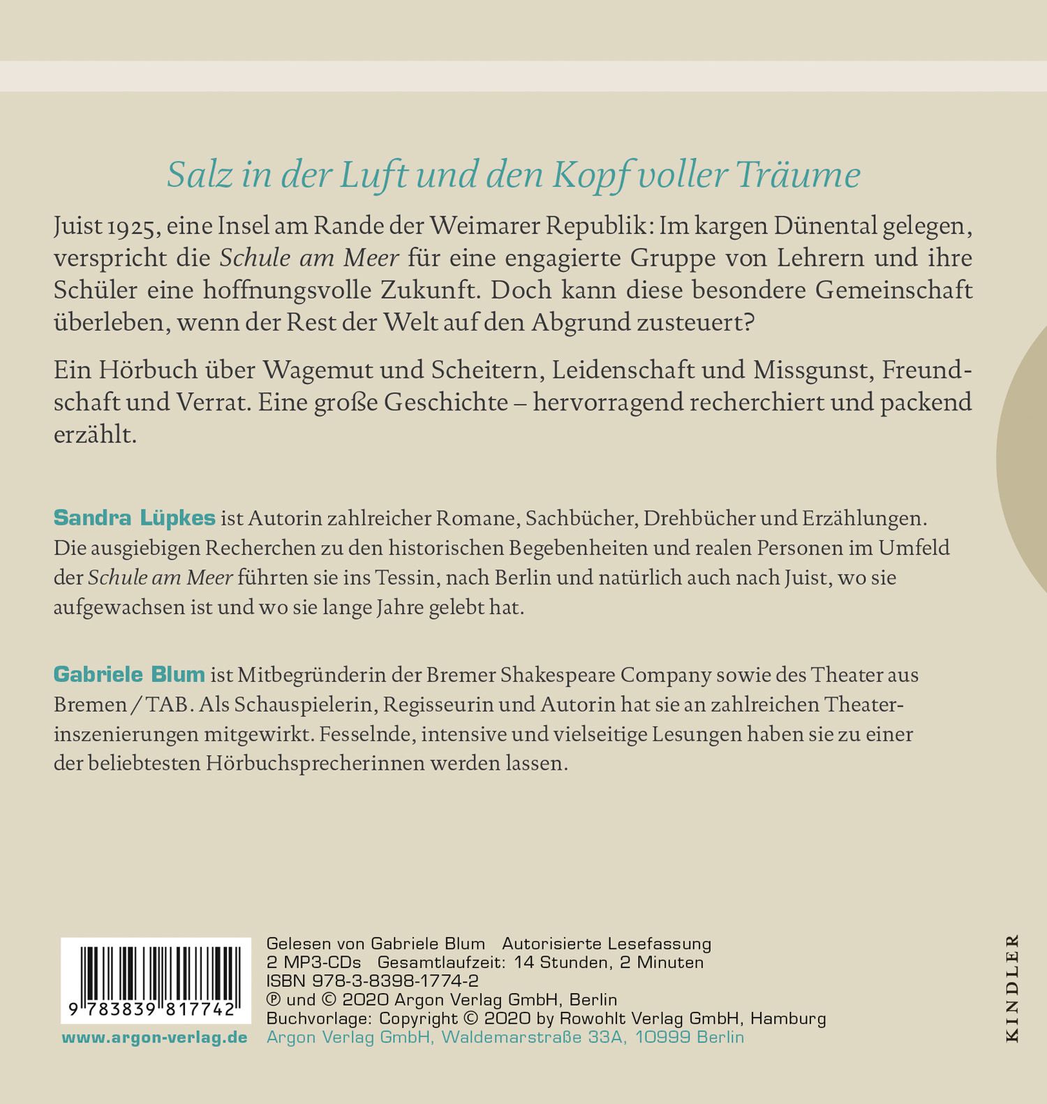 Rückseitenabbildung 1 von Die Schule am Meer