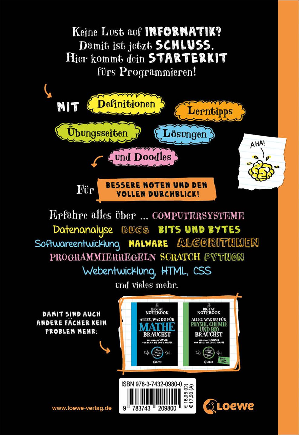 Rückseitenabbildung 1 von Big Fat Notebook - Alles, was du für Informatik brauchst