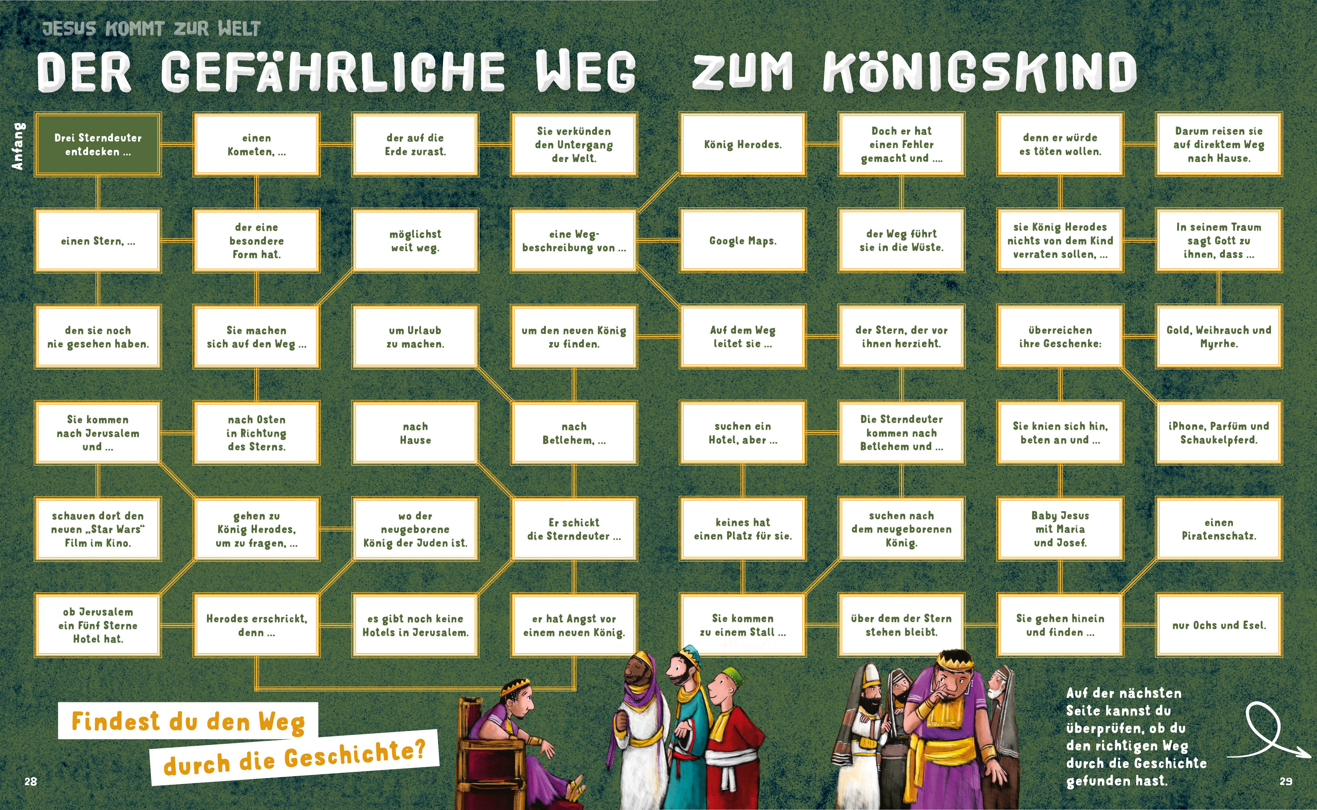 Abbildung 3 von Das Mega-Buch. Bibelgeschichten. Das Neue Testament. Ein Mitmach-Buch mit Spielen und Rätseln zur Bibel inkl. Sticker. Geschichten von Jesus und seinen Jüngern: Für Kinder ab 8 Jahre