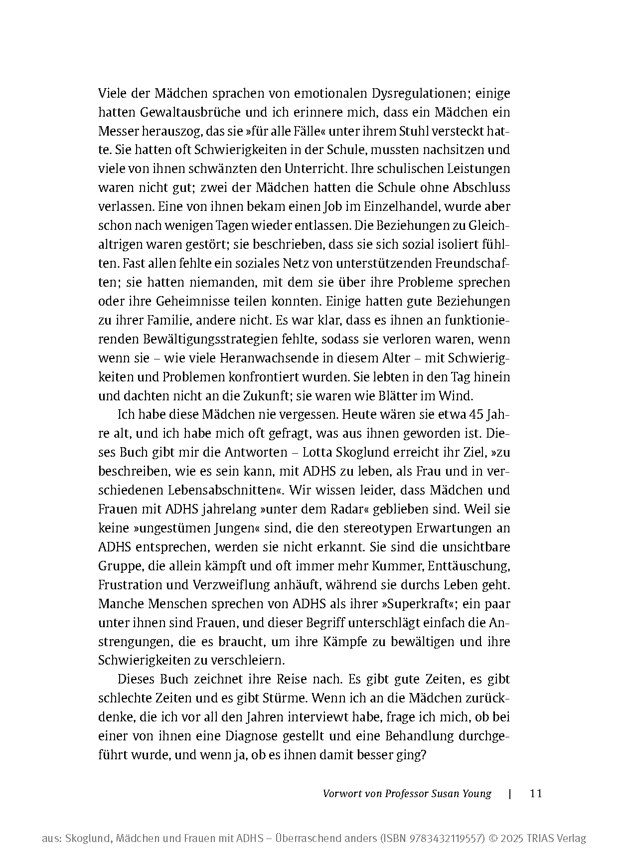 Abbildung 10 von Mädchen und Frauen mit ADHS