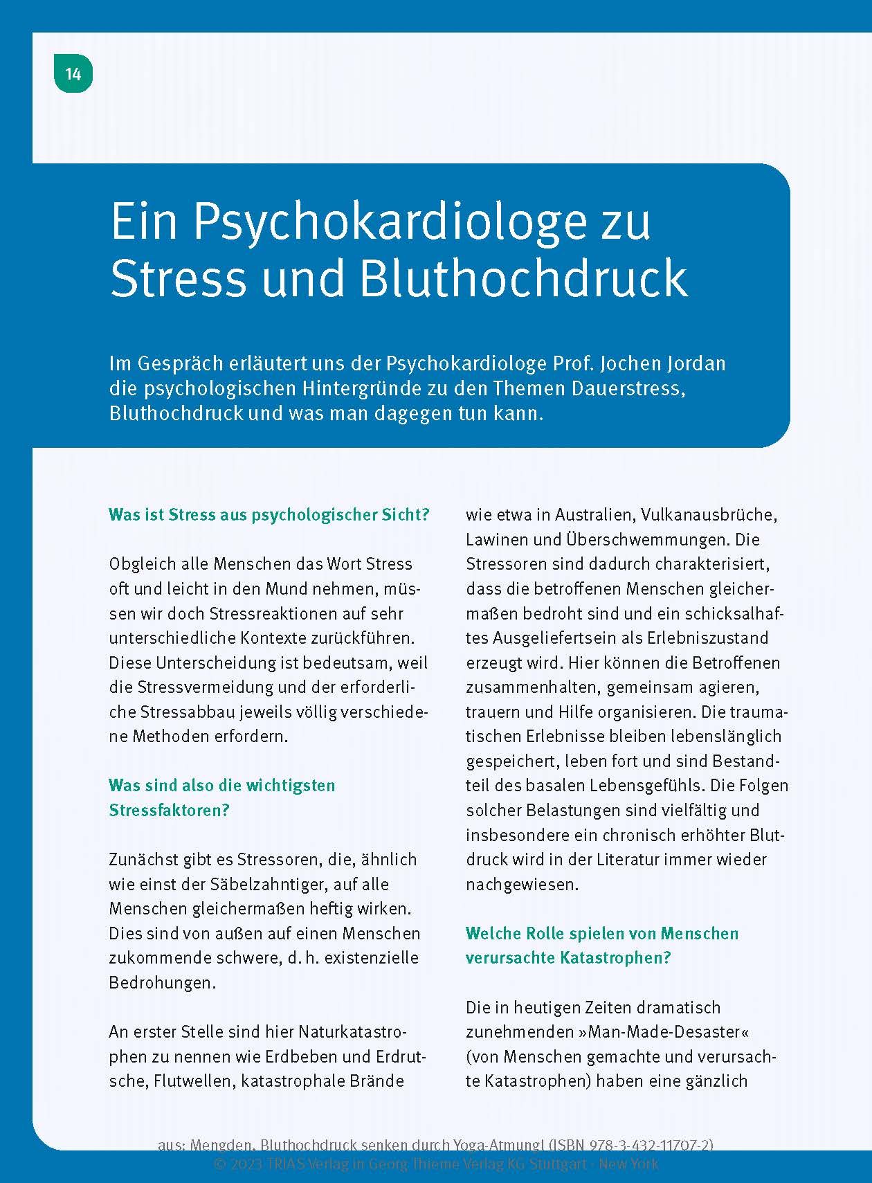 Abbildung 8 von Bluthochdruck senken durch Yoga-Atmung