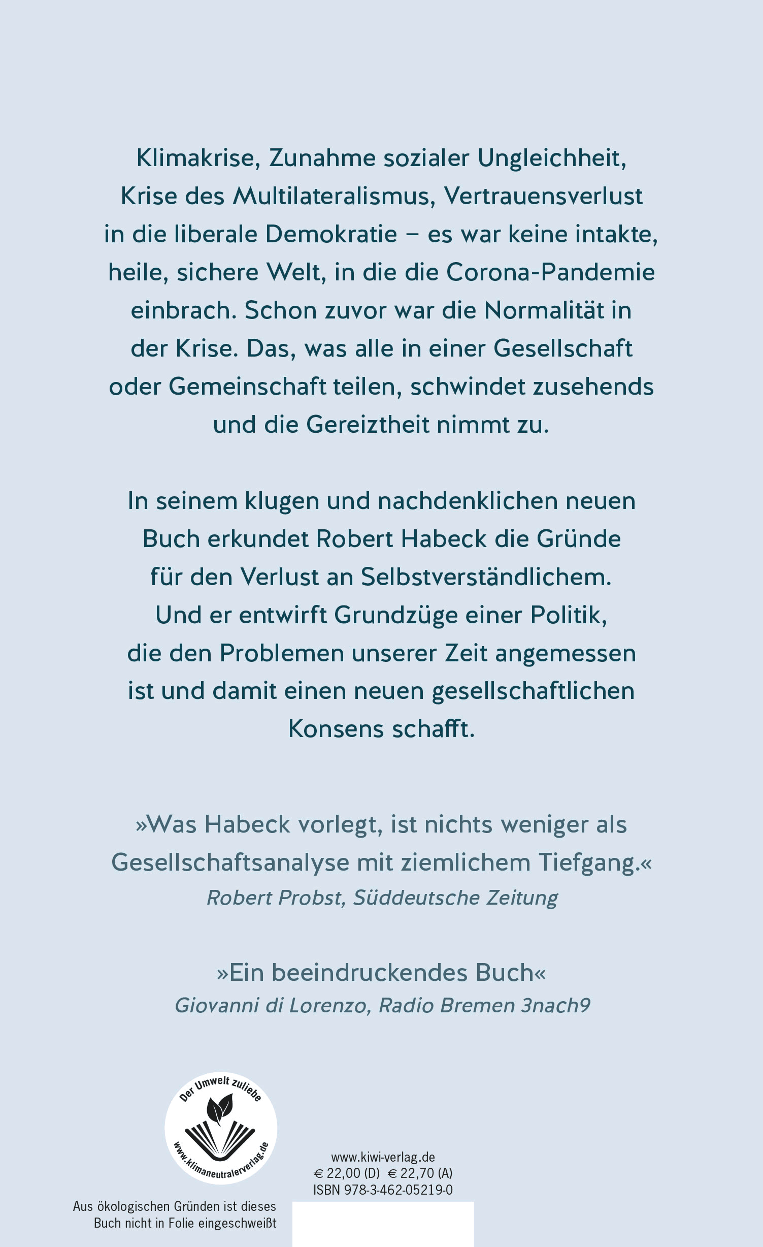 Rückseitenabbildung 1 von Von hier an anders