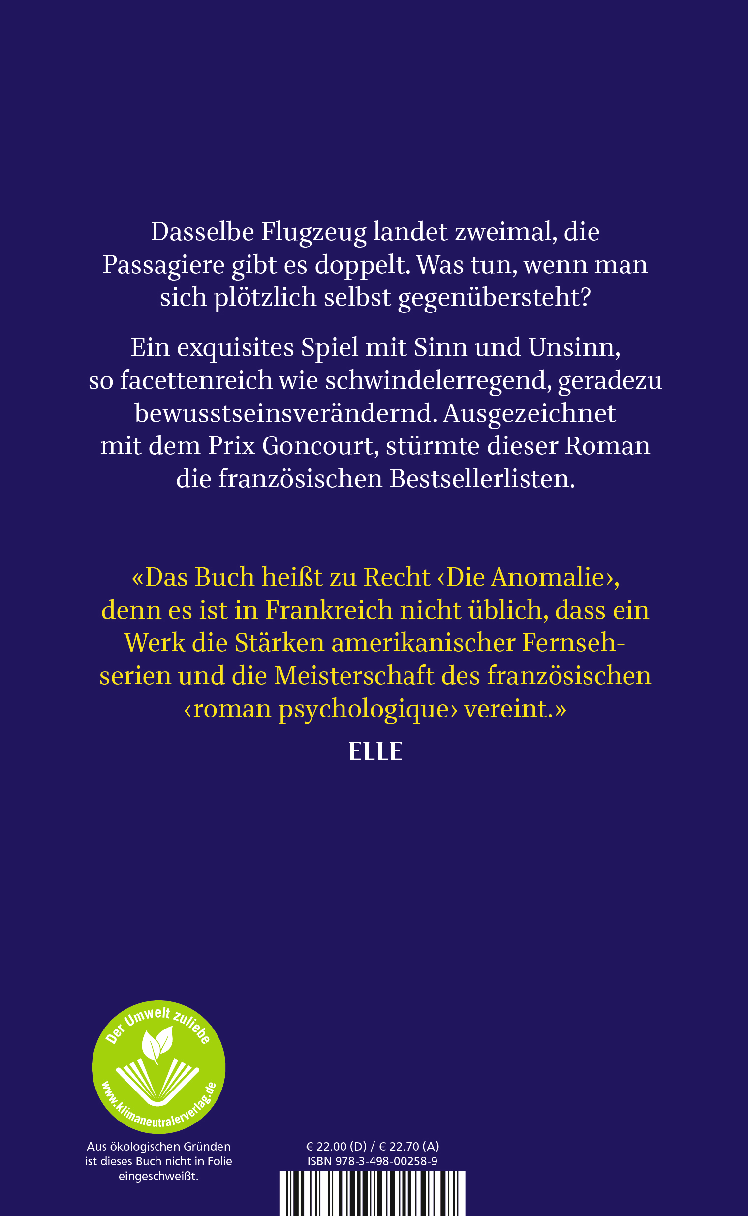 Rückseitenabbildung 2 von Die Anomalie