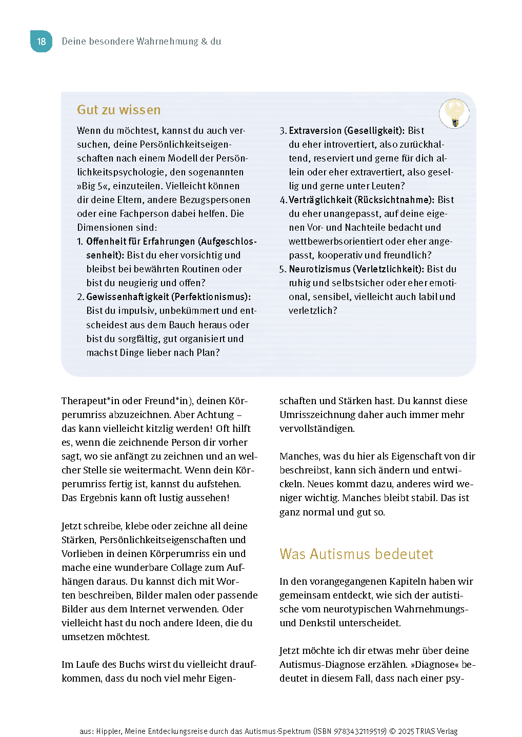 Abbildung 14 von Meine Entdeckungsreise durch das Autismus-Spektrum