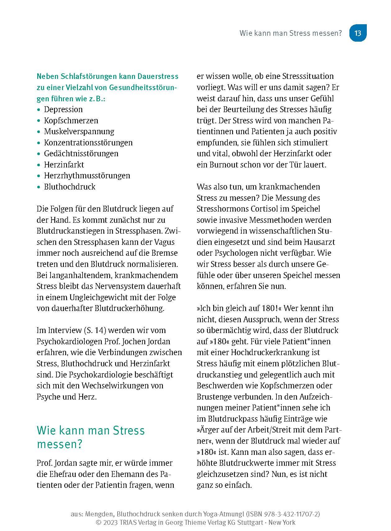 Abbildung 7 von Bluthochdruck senken durch Yoga-Atmung