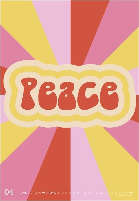 Abbildung 4 von Peace Kalender 2023
