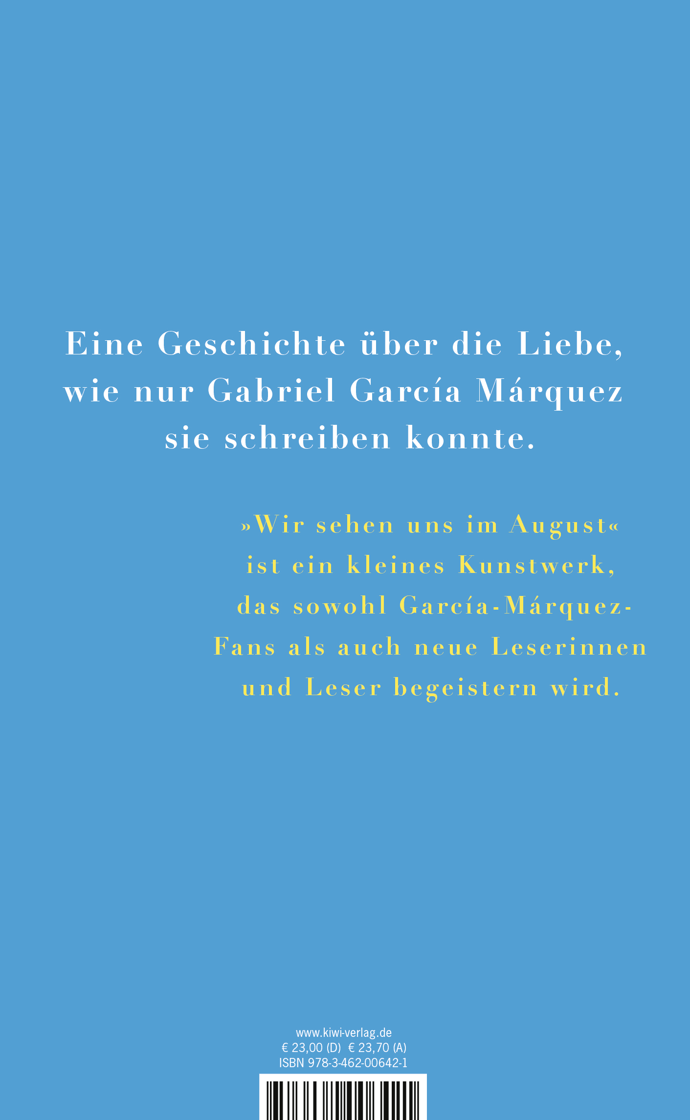 Rückseitenabbildung 1 von Wir sehen uns im August