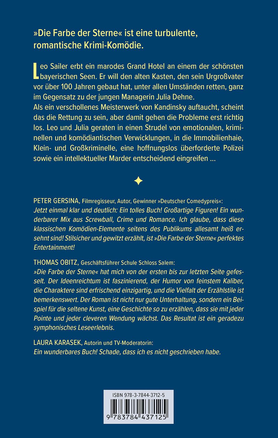 Rückseitenabbildung 1 von Die Farbe der Sterne