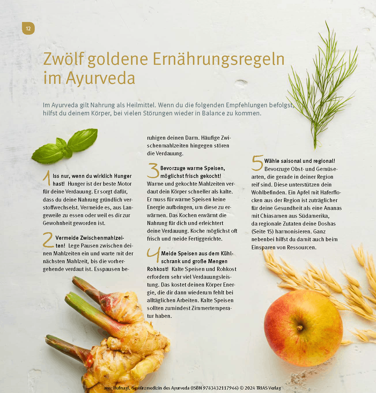 Abbildung 7 von Gewürzmedizin des Ayurveda. Die Heilkraft der Gewürze nutzen