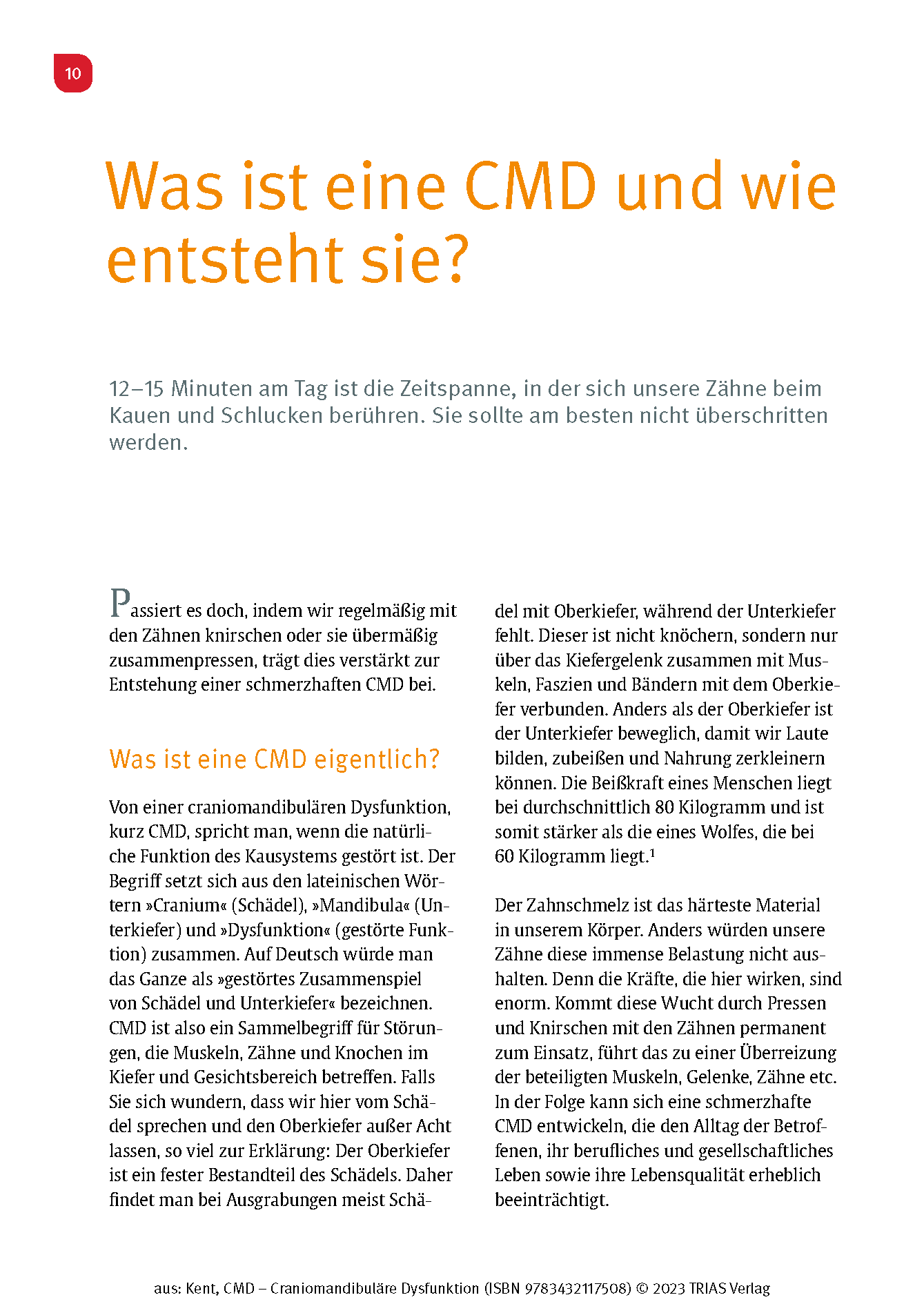 Abbildung 6 von CMD - Craniomandibuläre Dysfunktion