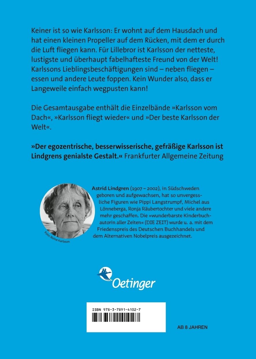 Rückseitenabbildung 1 von Karlsson vom Dach. Gesamtausgabe
