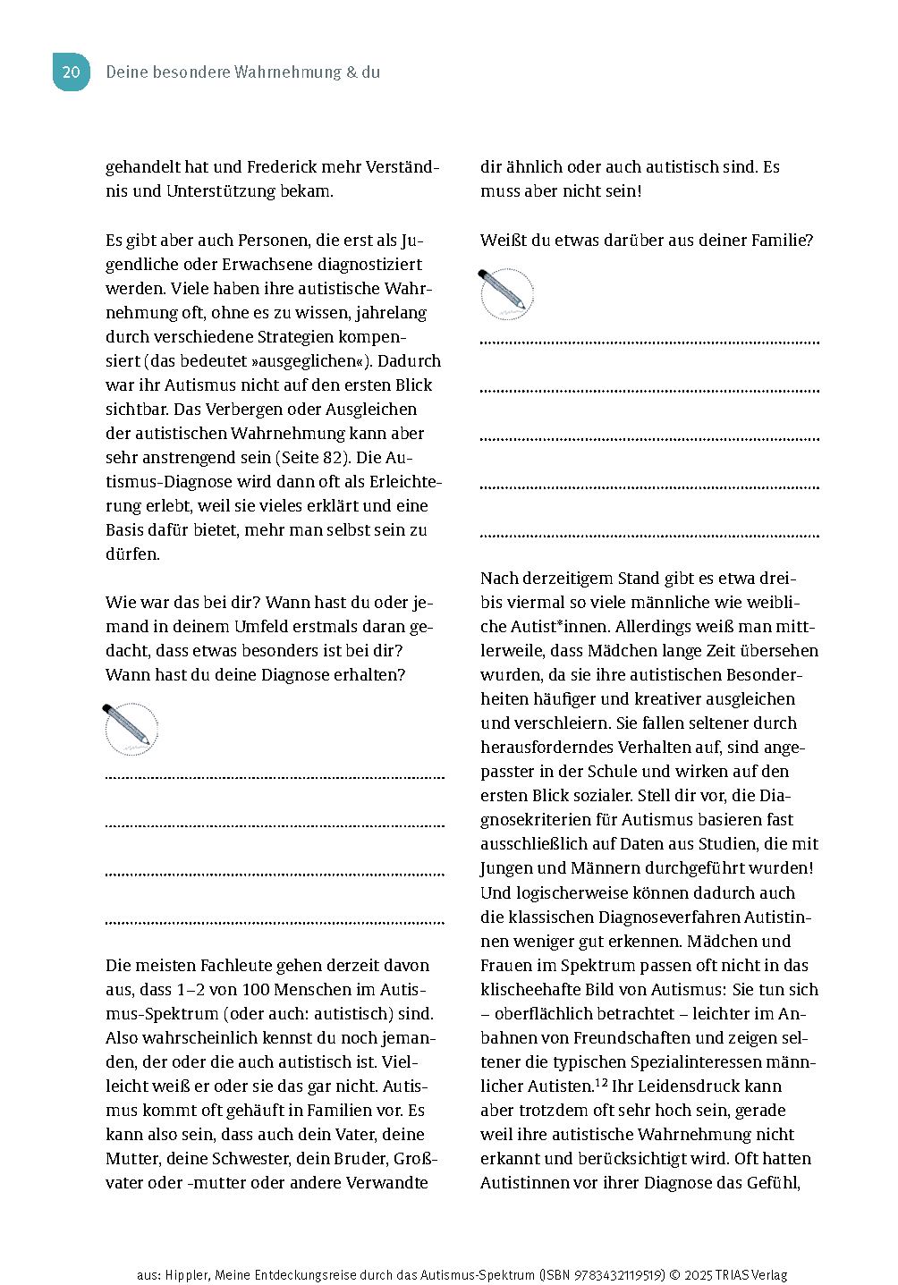 Abbildung 16 von Meine Entdeckungsreise durch das Autismus-Spektrum