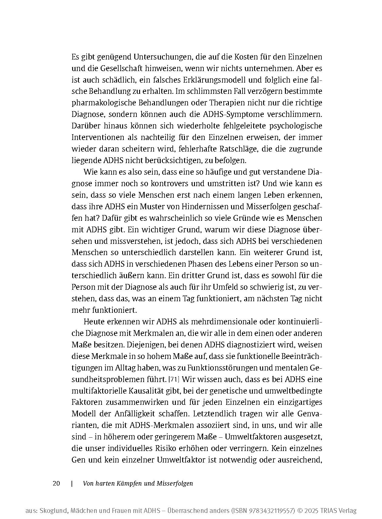 Abbildung 15 von Mädchen und Frauen mit ADHS