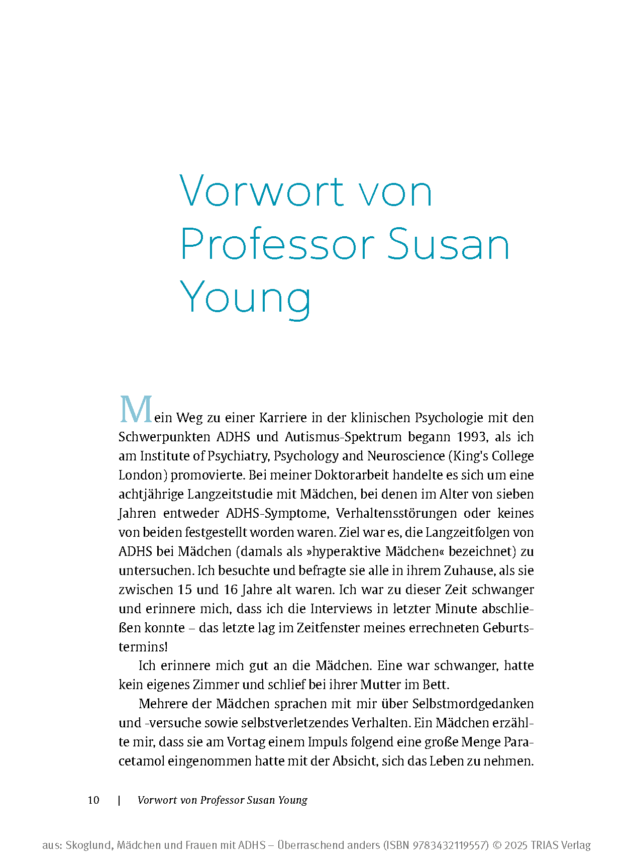 Abbildung 9 von Mädchen und Frauen mit ADHS