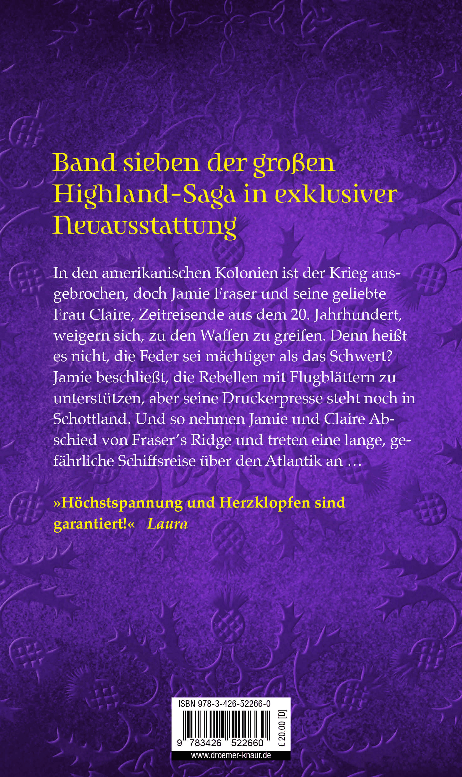Rückseitenabbildung 1 von Outlander - Echo der Hoffnung