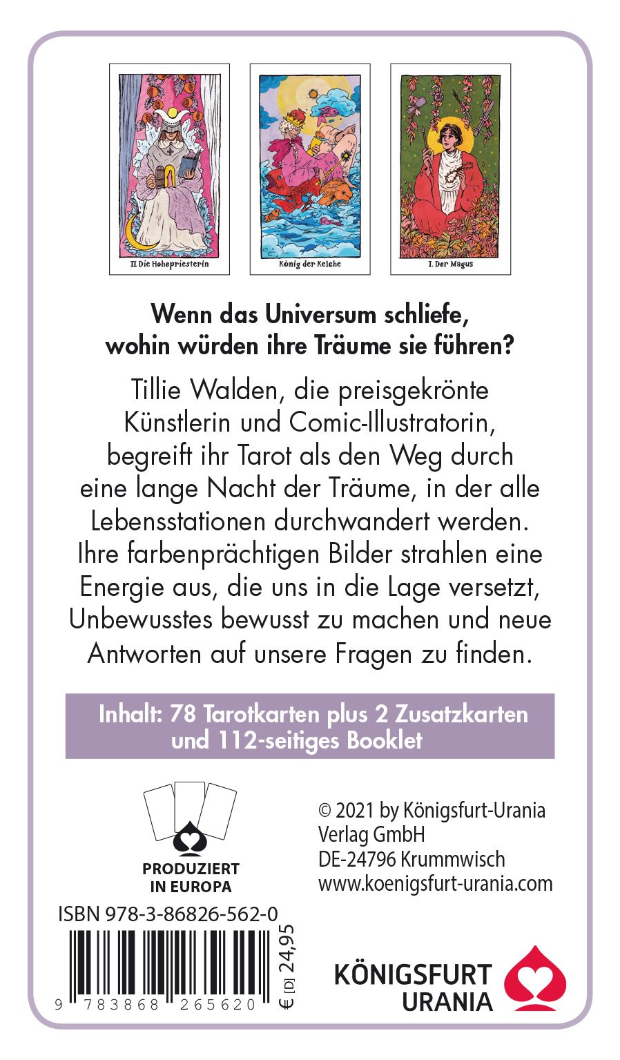 Rückseitenabbildung 1 von Cosmic Slumber Tarot