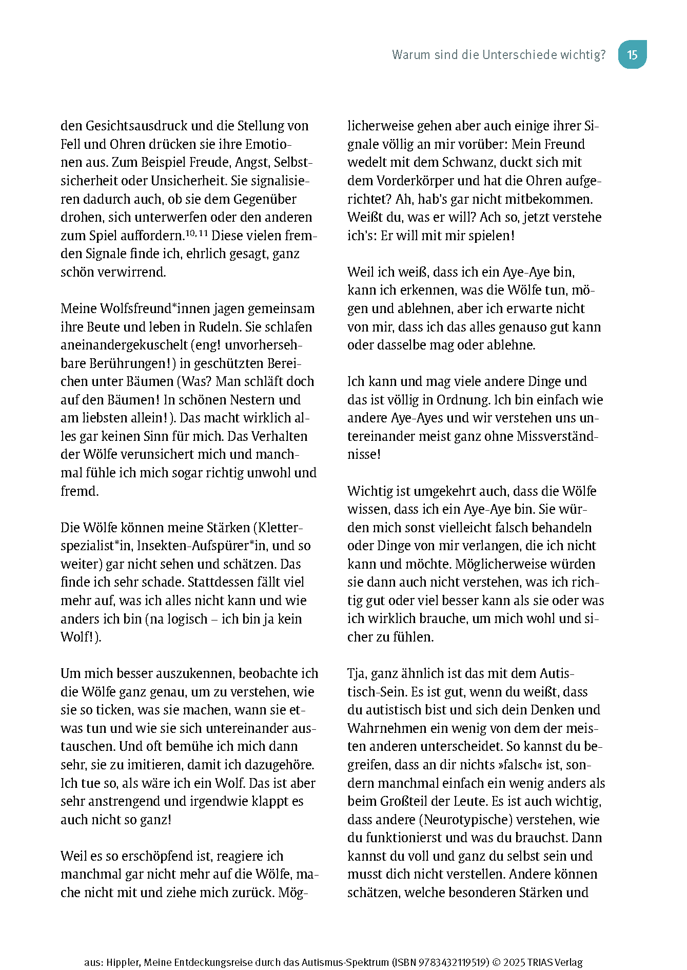 Abbildung 11 von Meine Entdeckungsreise durch das Autismus-Spektrum