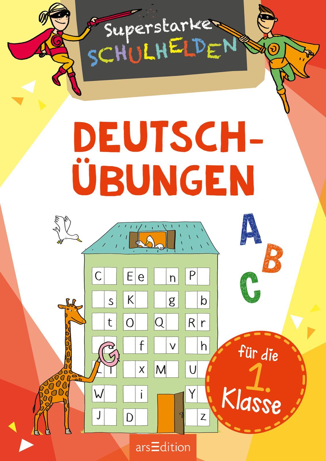 Coverabbildung 1 von Superstarke Schulhelden - Deutsch-Übungen für die 1. Klasse