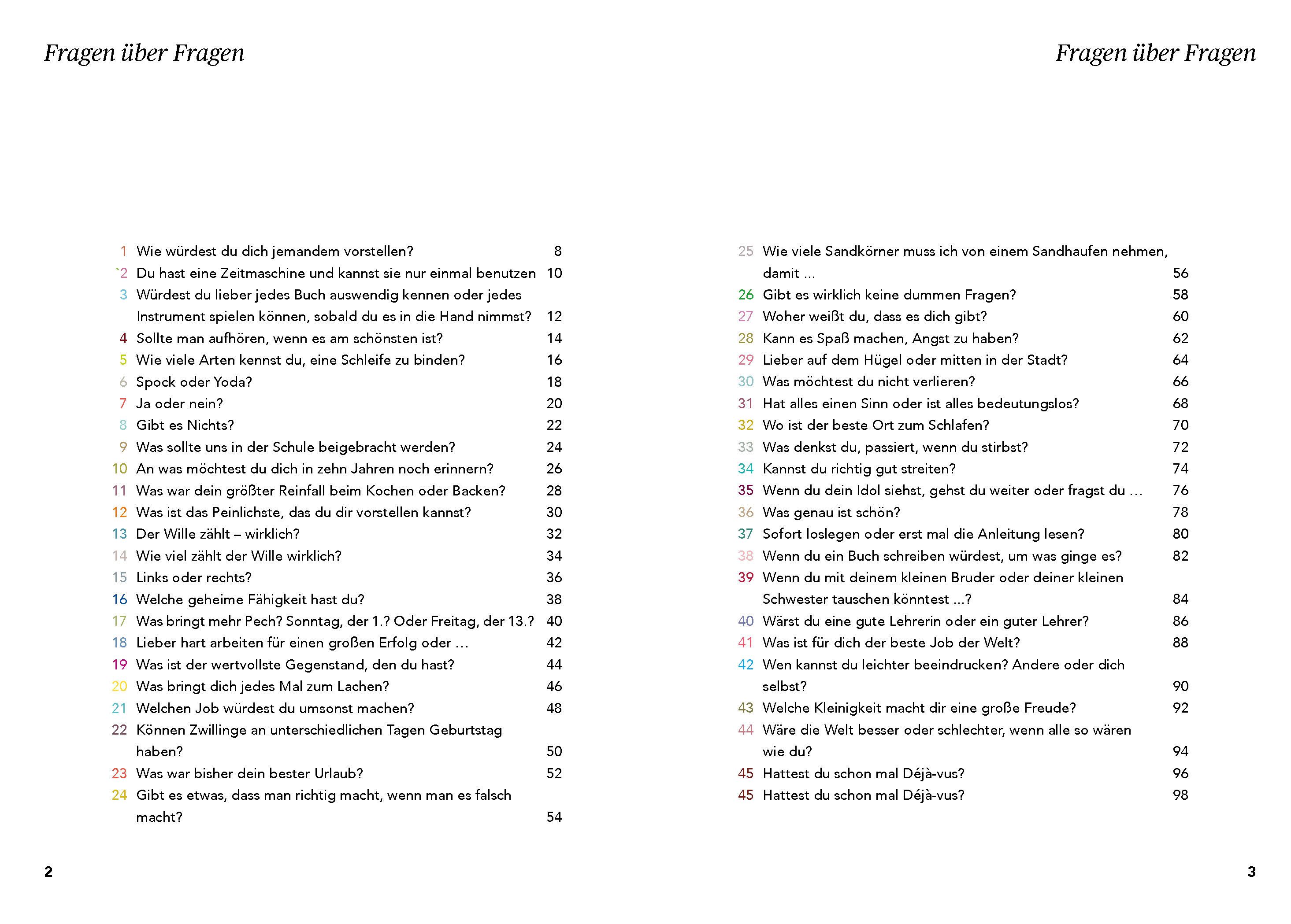 Abbildung 1 von 99 seichte Fragen für tiefgründige Unterhaltungen zwischen Eltern und Kindern