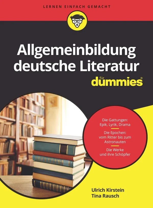 Cover von Allgemeinbildung deutsche Literatur für Dummies
