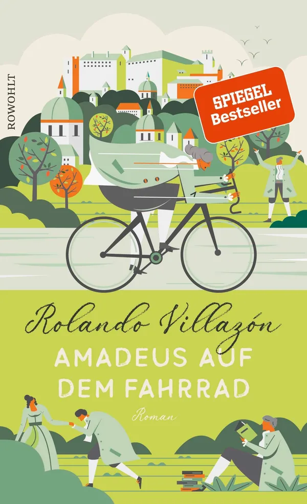 Cover von Amadeus auf dem Fahrrad