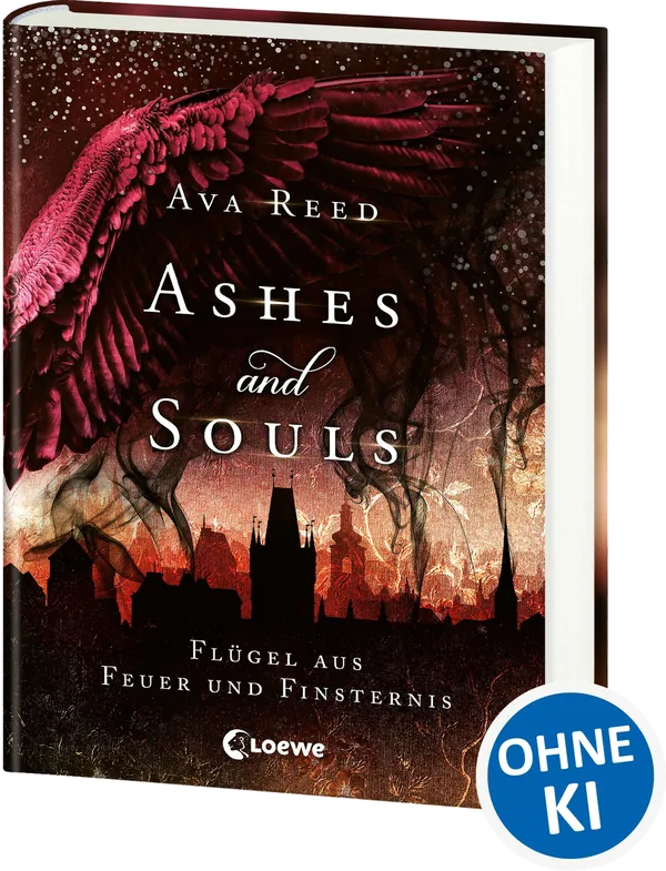 Cover von Ashes and Souls (Band 2) – Flügel aus Feuer und Finsternis
