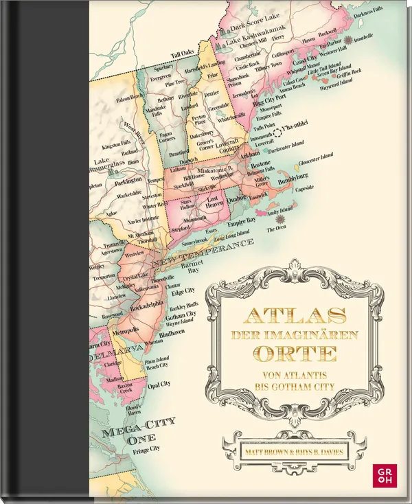 Cover von Atlas der imaginären Orte