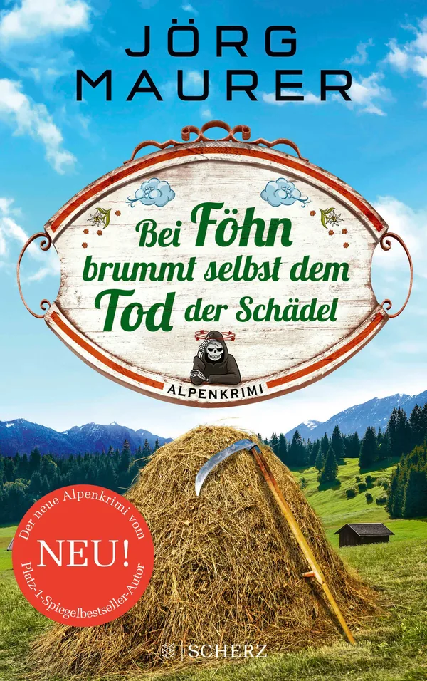 Cover von Bei Föhn brummt selbst dem Tod der Schädel