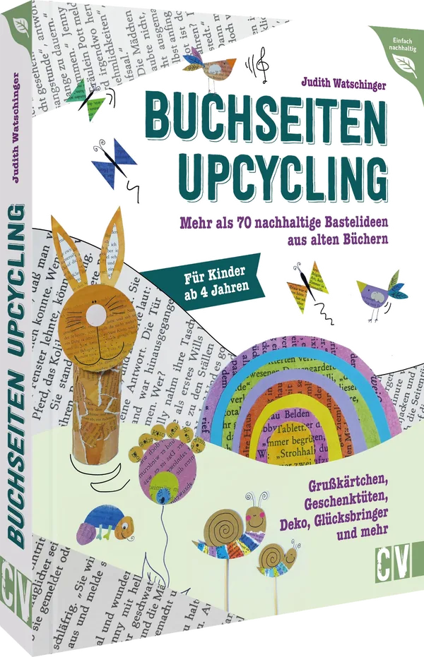 Cover von Buchseiten-Upcycling
