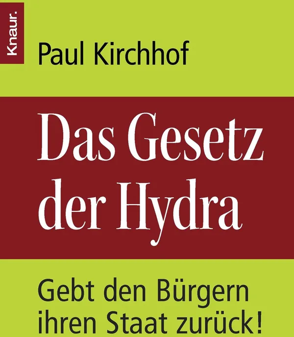 Cover von Das Gesetz der Hydra