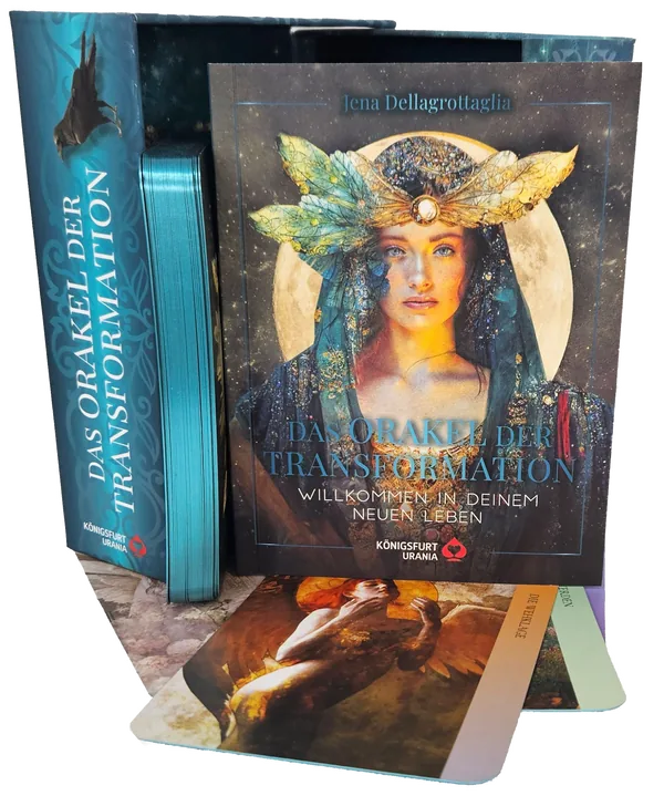 Cover von Das Orakel der Transformation – 36 Karten mit Booklet