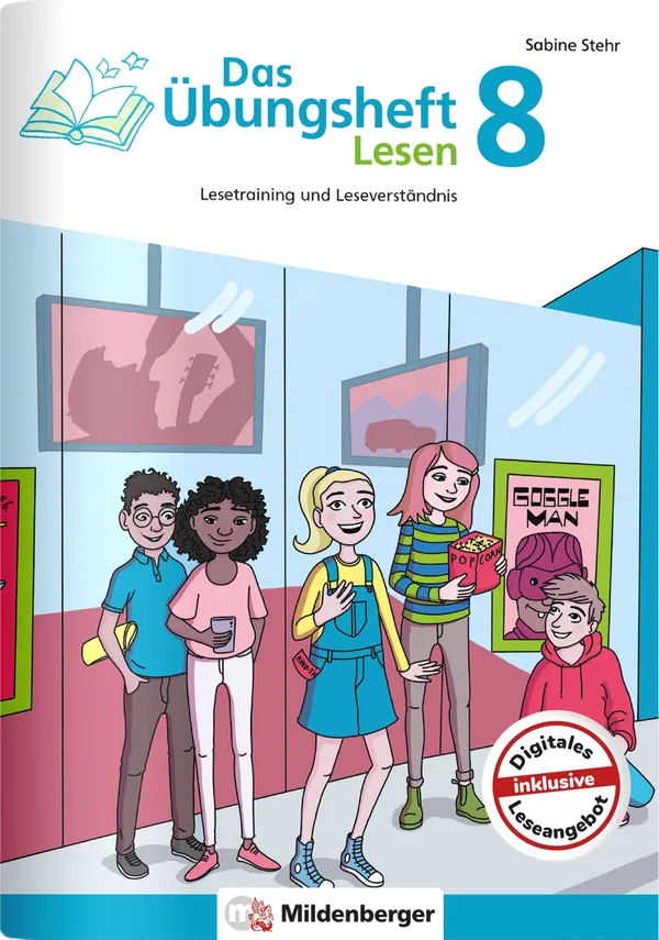 Cover von Das Übungsheft Lesen 8