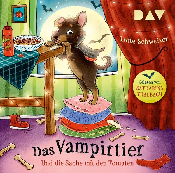 Cover von Das Vampirtier und die Sache mit den Tomaten