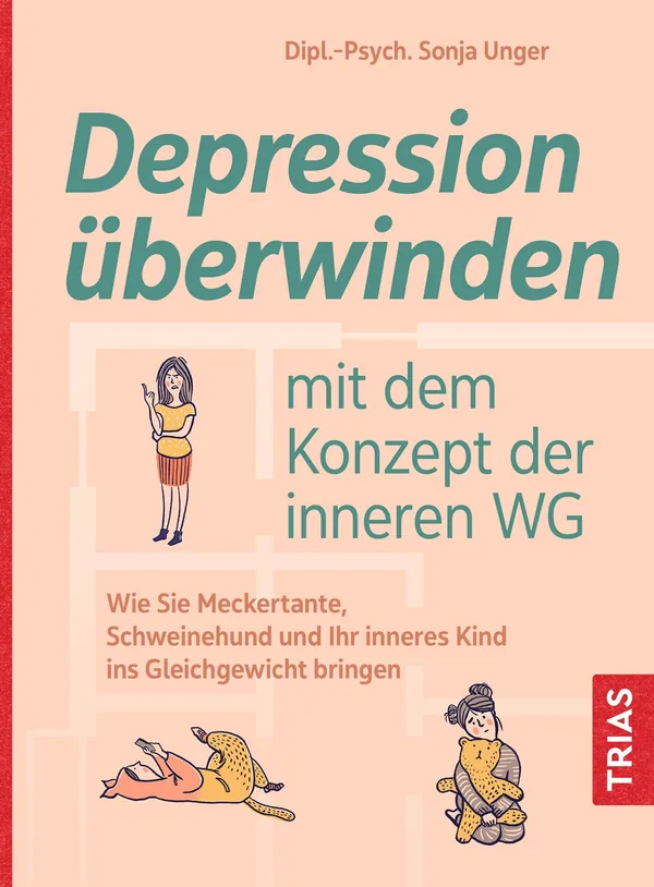 Cover von Depression überwinden mit dem Konzept der inneren WG