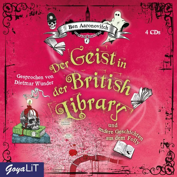 Cover von Der Geist in der British Library und andere Geschichten aus dem Folly