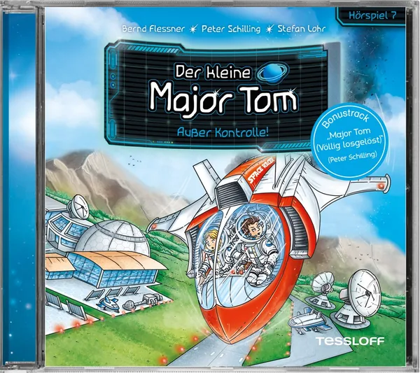 Cover von Der kleine Major Tom. Hörspiel 7. Außer Kontrolle!