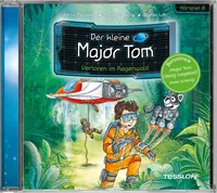 Cover von Der kleine Major Tom. Hörspiel 8. Verloren im Regenwald