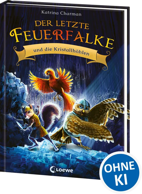 Cover von Der letzte Feuerfalke und die Kristallhöhlen (Band 2)